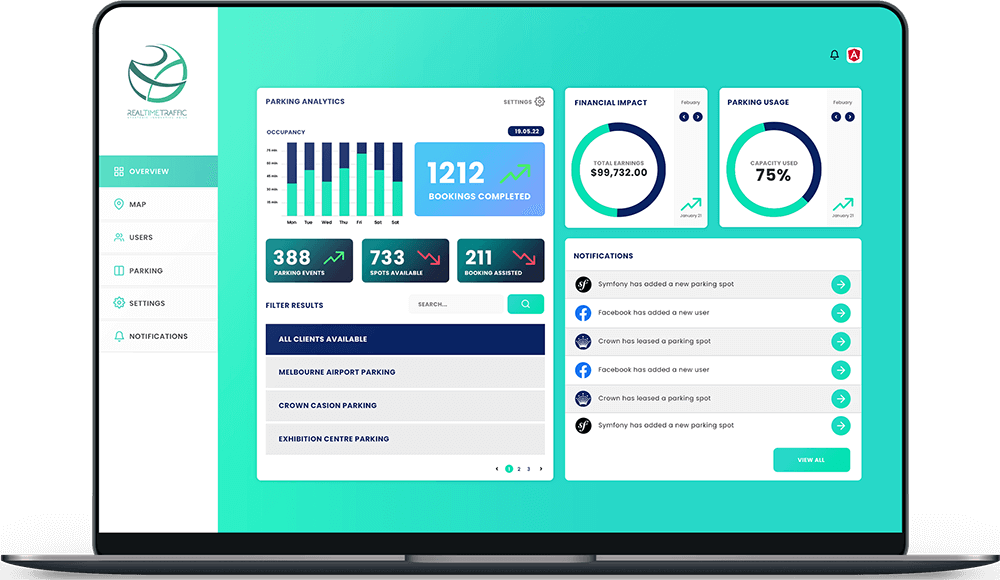 real time traffic software development