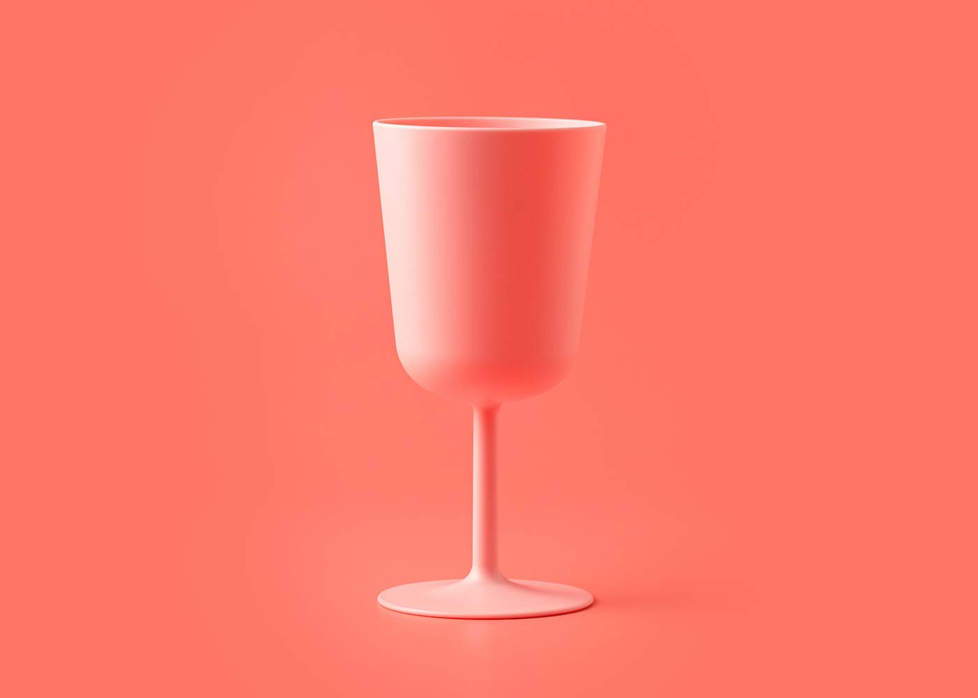 orange cup